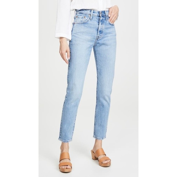 Levi's Denim - Levi's Denim Tango Light 501 Stretch Skinny Button-fly Classic Jeans 27